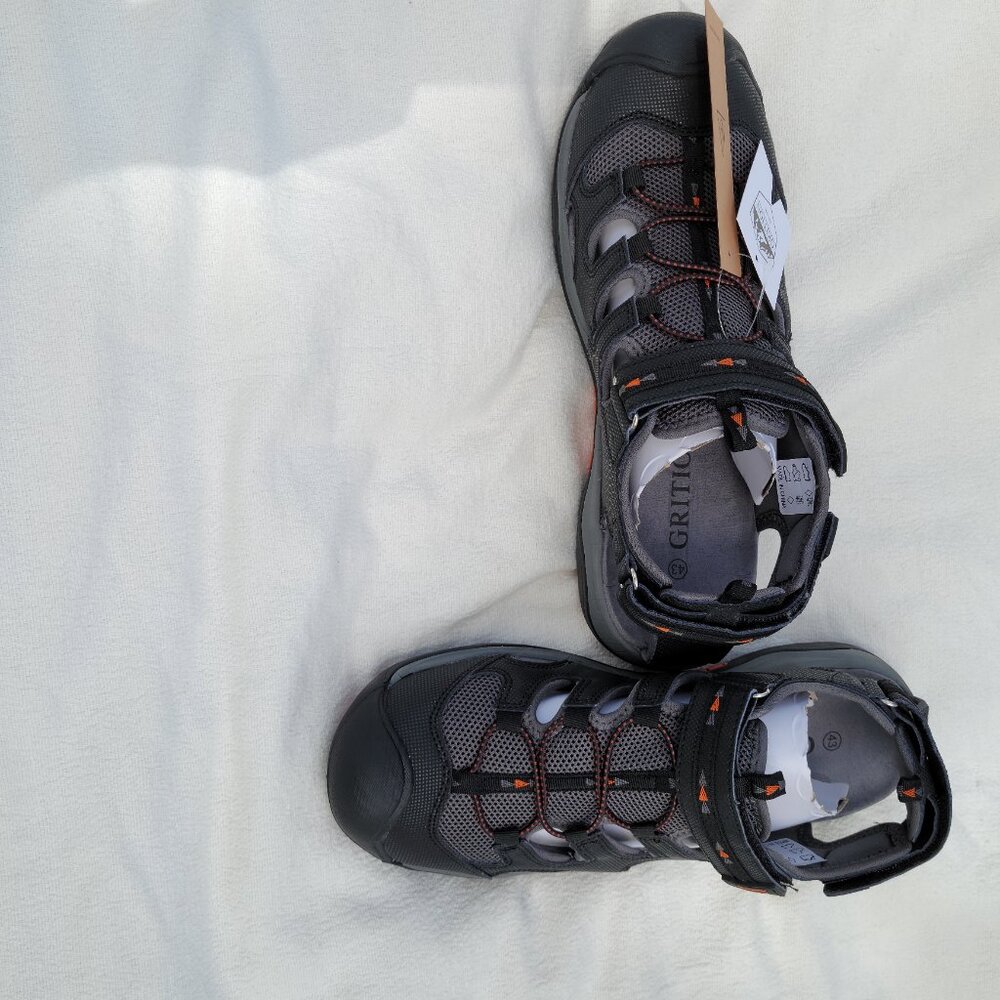 Grition Hiking Sandals, Size 10